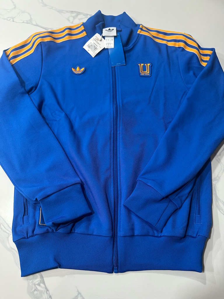 Tigres Uanl Adidas Men’s Football / Soccer Icon Track Jacket (Small) Retails $95